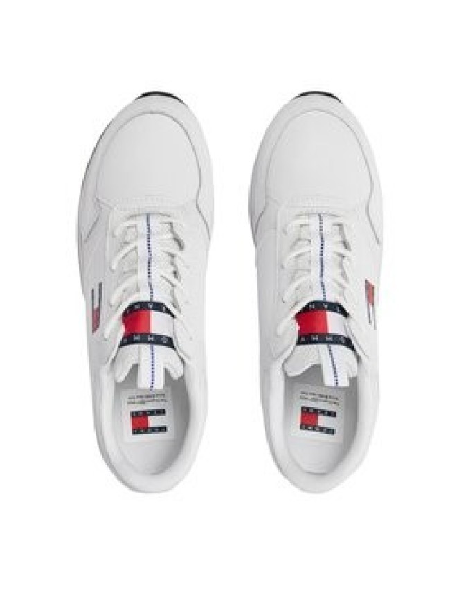 Tommy Jeans Sneakersy Tommy Jeans Flexi Runner EM0EM01409 Biały