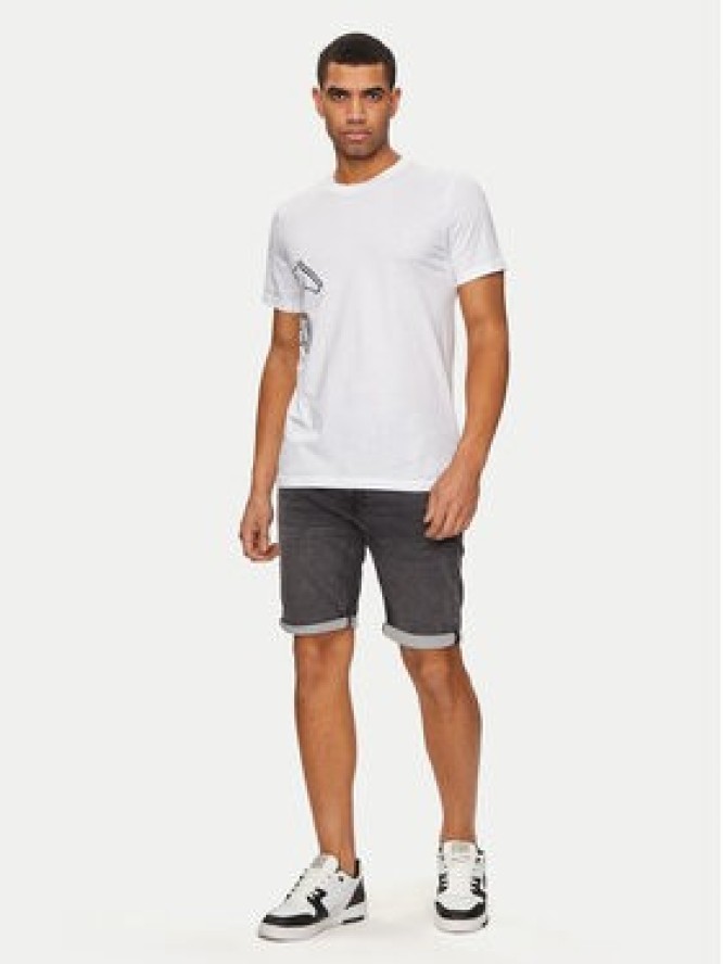 Pepe Jeans Szorty jeansowe Slim Gymdigo Short PM801075UH3 Szary Slim Fit