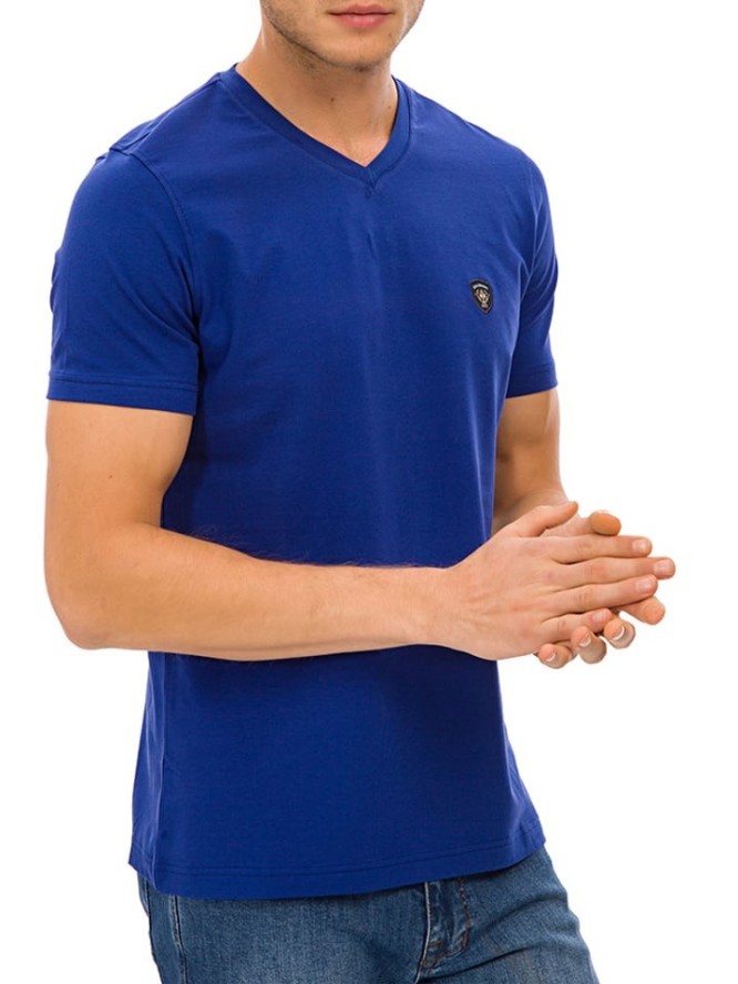 Galvanni Koszulka w kolorze niebieskim rozmiar: 4XL