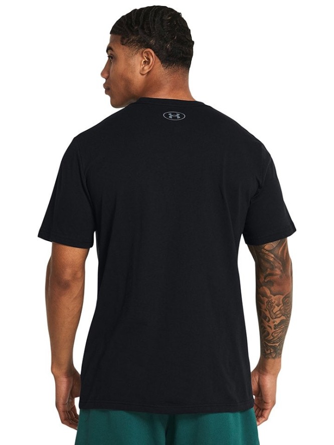 Under Armour Koszulka "Colorblock" w kolorze czarnym rozmiar: XL