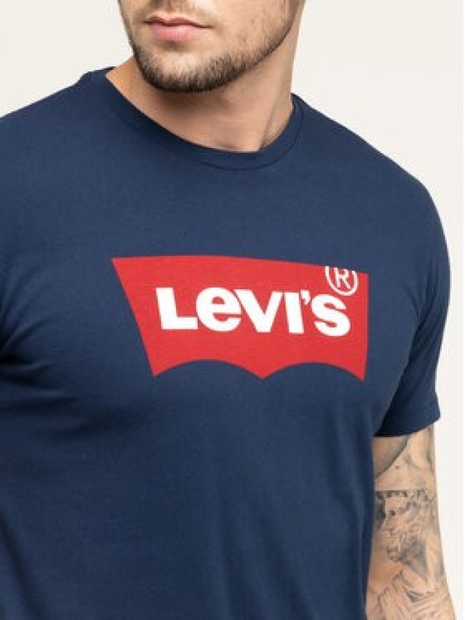 Levi's® T-Shirt Housemark Tee 17783-0139 Granatowy Regular Fit