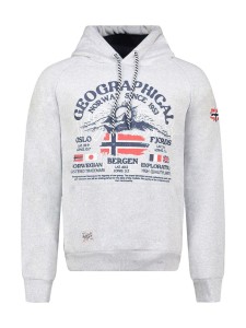 Geographical Norway Bluza "Gommy" w kolorze szarym rozmiar: 3XL
