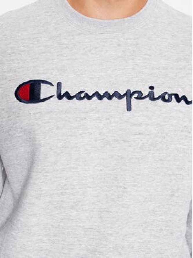 Champion Bluza Crewneck Sweatshirt 219204 Szary Comfort Fit