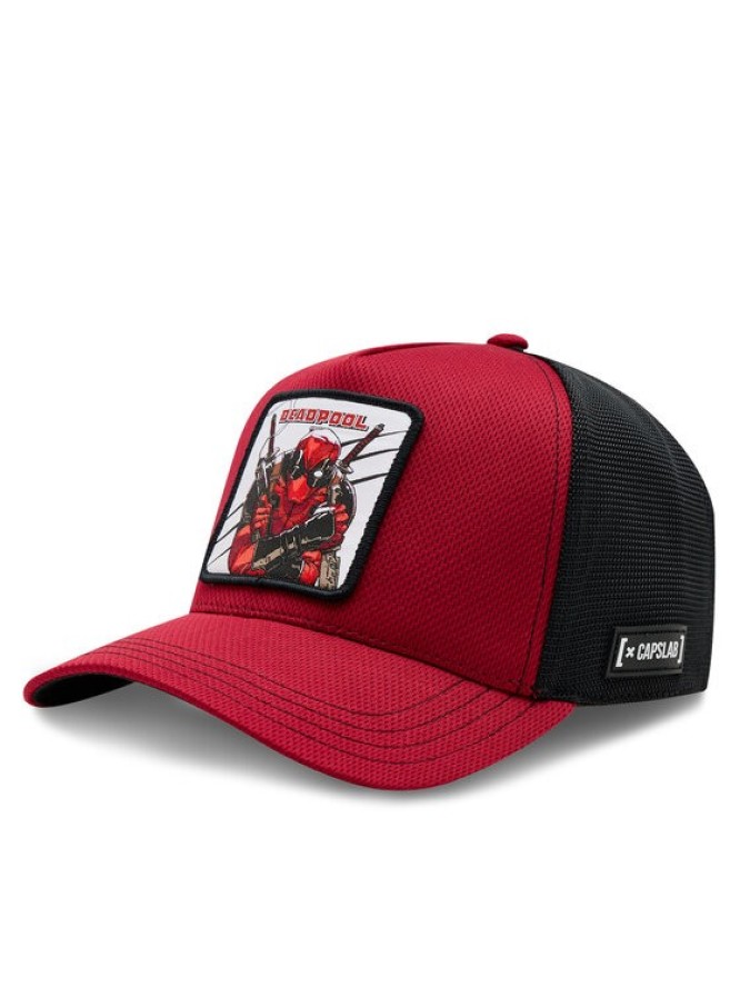 Capslab Czapka z daszkiem Marvel Capslab Trucker CL/MAR6/1/CT/BAD1 Bordowy