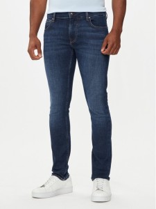 Guess Jeansy M4YAN1 D5DI2 Niebieski Skinny Fit