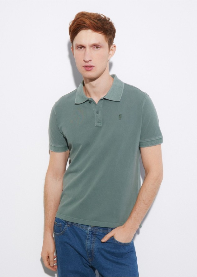 Koszulka polo w kolorze khaki