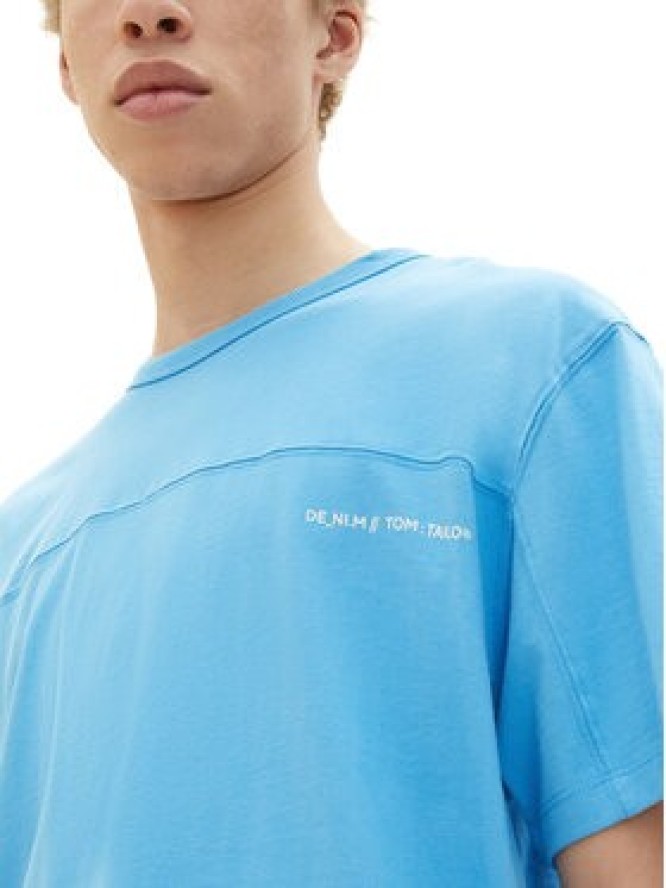 Tom Tailor Denim T-Shirt 1035586 Błękitny