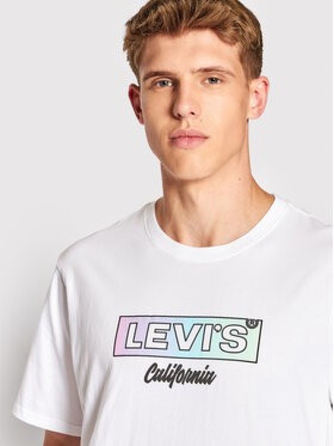 Levi's® T-Shirt Boxtab 16143-0603 Biały Relaxed Fit