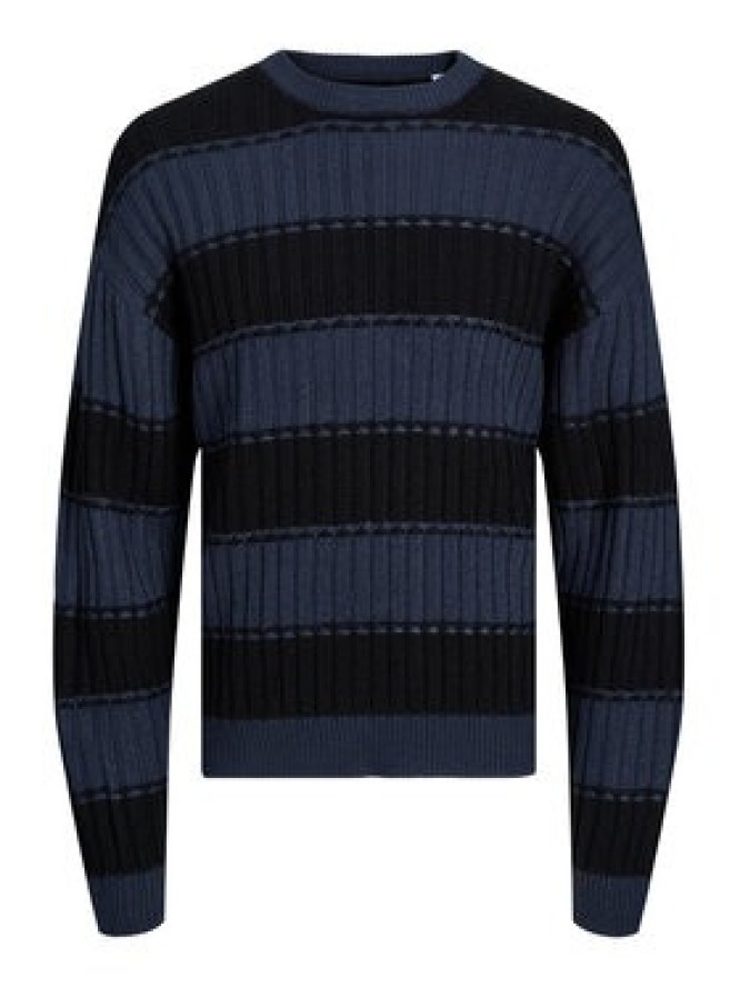 Jack&Jones Sweter 12241846 Granatowy Regular Fit