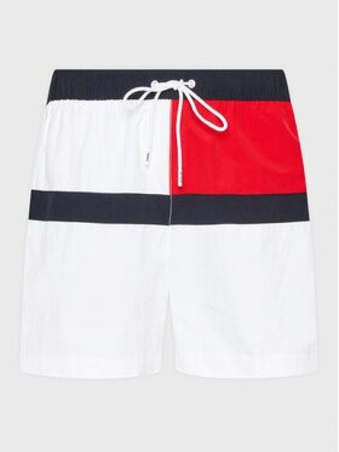 Tommy Hilfiger Szorty kąpielowe UM0UM02744 Biały Regular Fit