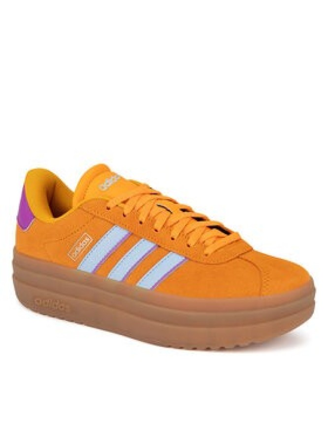 adidas Sneakersy VL COURT BOLD IH8090 Pomarańczowy