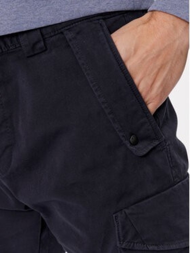 Boss Spodnie materiałowe Sista-Cargo-1 50509100 Granatowy Regular Fit