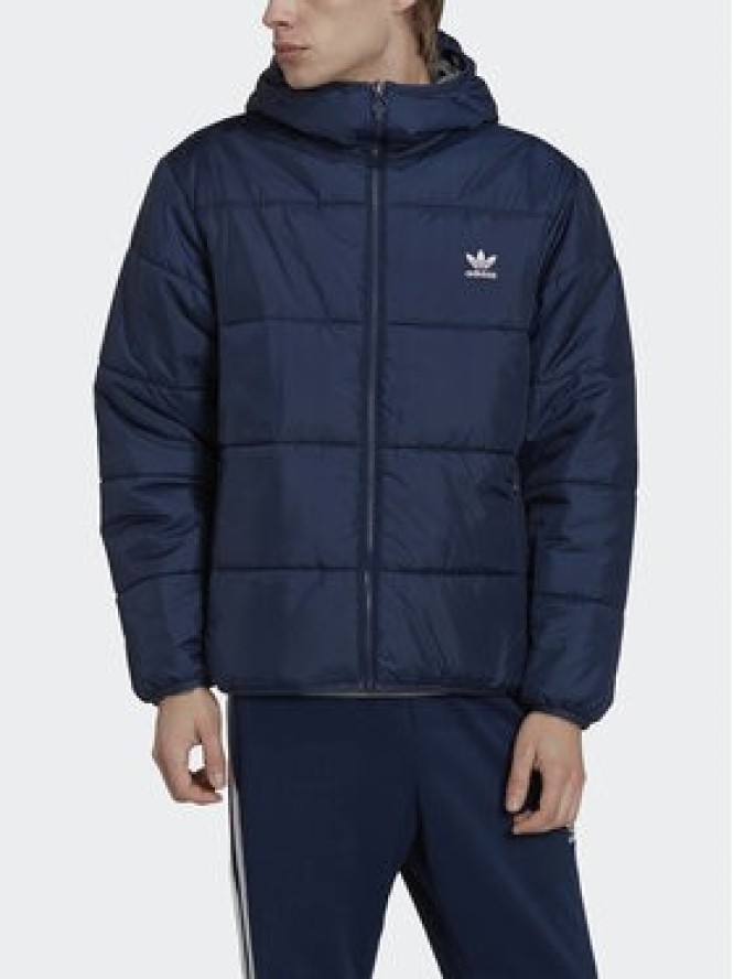 adidas Kurtka puchowa HM2462 Granatowy Relaxed Fit