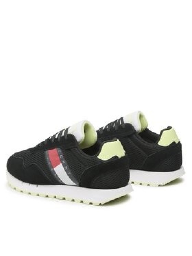 Tommy Jeans Sneakersy Retro Runner Mesh EM0EM01172 Czarny