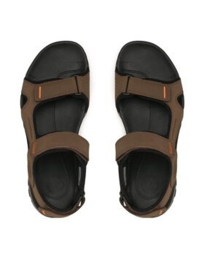 Timberland Sandały Lincoln Peak Strap Sandal TB0A5T489681 Brązowy