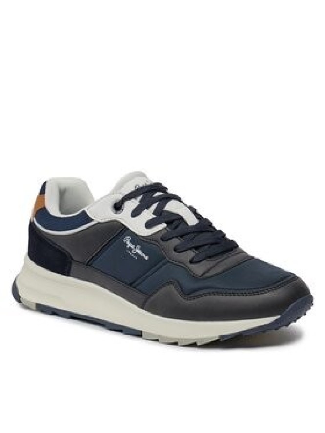 Pepe Jeans Sneakersy Joy Tour M PMS60007 Granatowy