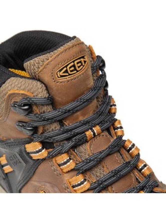 Keen Trekkingi Ridge Flex Mid Wp M 1025666 Brązowy