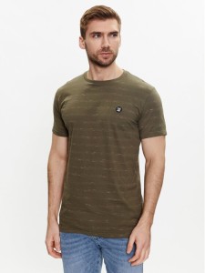 INDICODE T-Shirt Toddy 40-936 Khaki Regular Fit