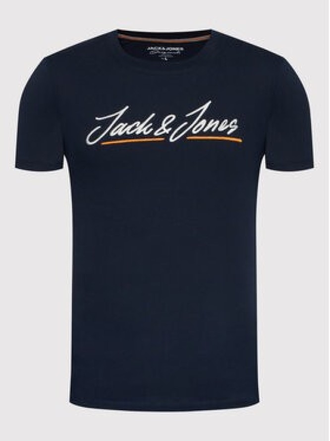 Jack&Jones T-Shirt Tons 12205107 Granatowy Regular Fit