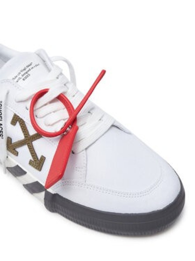 Off-White Tenisówki OMIA085S23FAB0020107 Biały