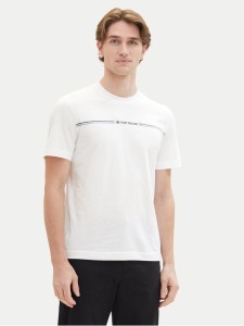 Tom Tailor T-Shirt 1037803 Biały Regular Fit