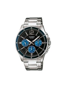 Casio Zegarek MTP-1374PD-2AVEF Srebrny