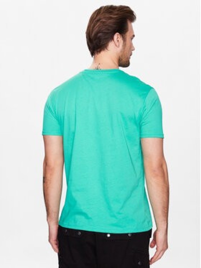 Alpha Industries T-Shirt Basic T Small Logo 188505 Zielony Regular Fit