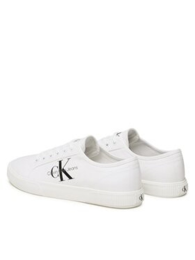 Calvin Klein Jeans Tenisówki Essential Vulcanized 1 YM0YM00306 Biały