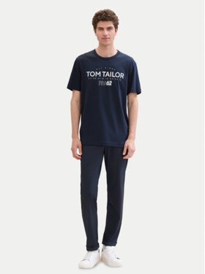 Tom Tailor T-Shirt 1041871 Granatowy Regular Fit