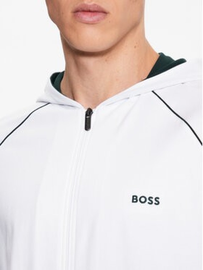 Boss Bluza 50469581 Biały Regular Fit