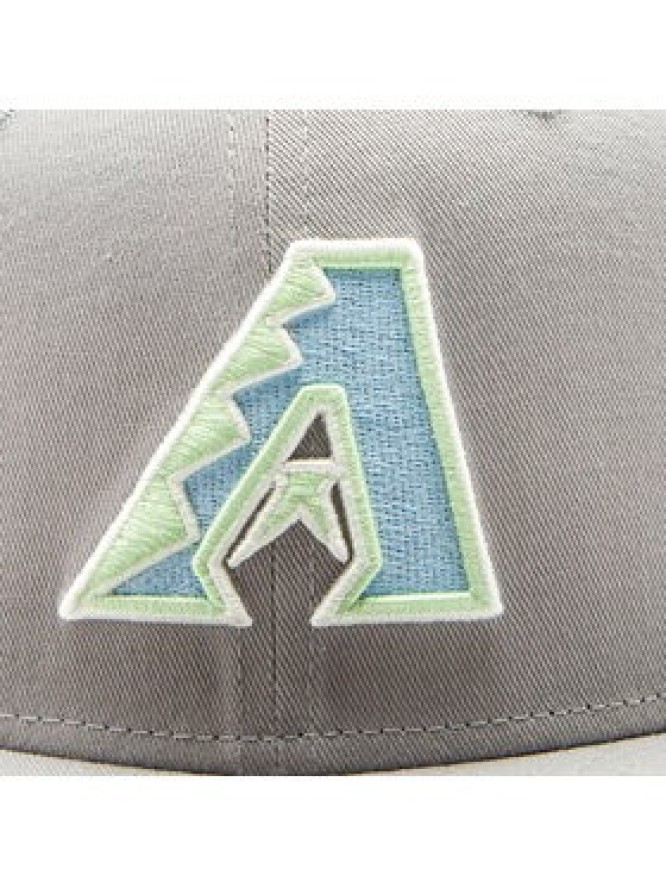 New Era Czapka z daszkiem Pastel Patch 60358062 Szary