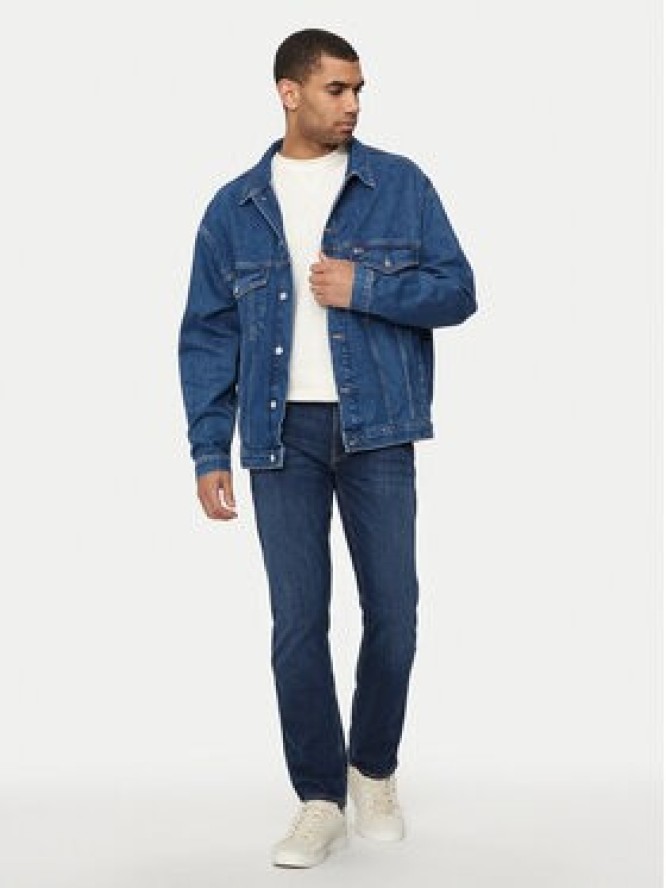 Tommy Jeans Kurtka jeansowa Aiden DM0DM19366 Niebieski Oversize