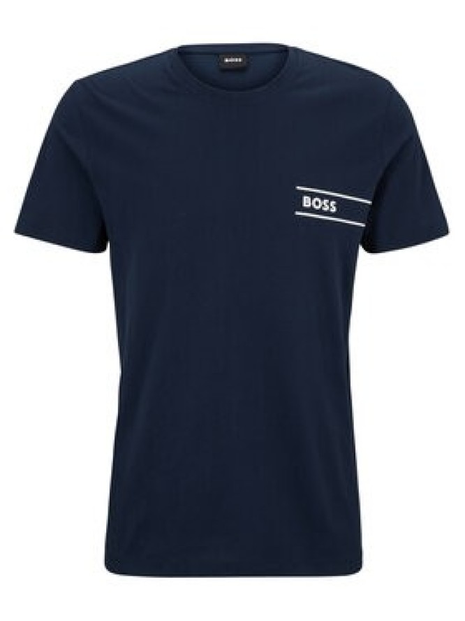 Boss T-Shirt 50489442 Granatowy Regular Fit