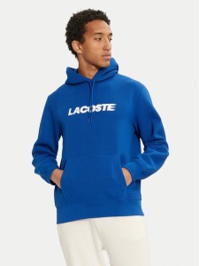 Lacoste Bluza SH2860 Niebieski Regular Fit