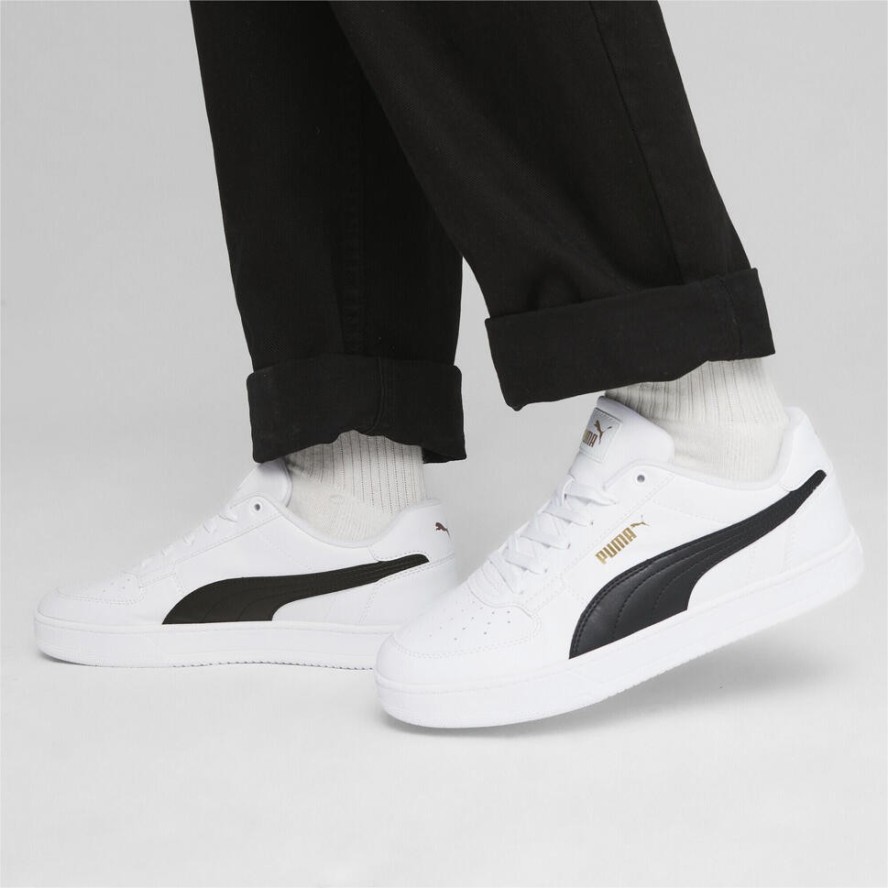 Sneakersy Caven 2.0 PUMA White Black Gold