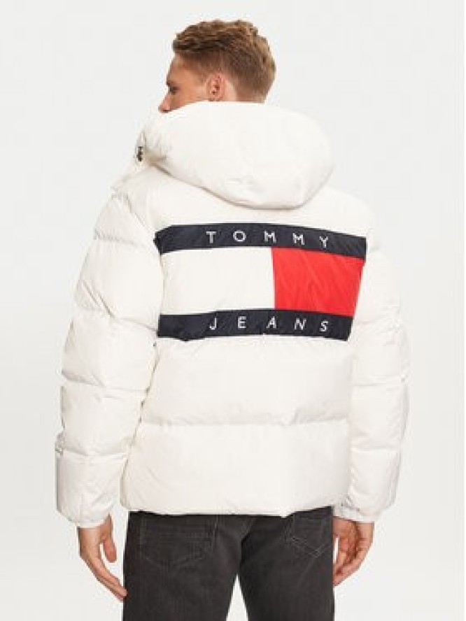 Tommy Jeans Kurtka puchowa Alaska DM0DM20479 Biały Regular Fit