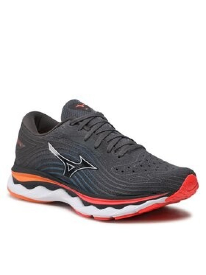 Mizuno Buty do biegania Wave Sky 6 J1GC220251 Szary