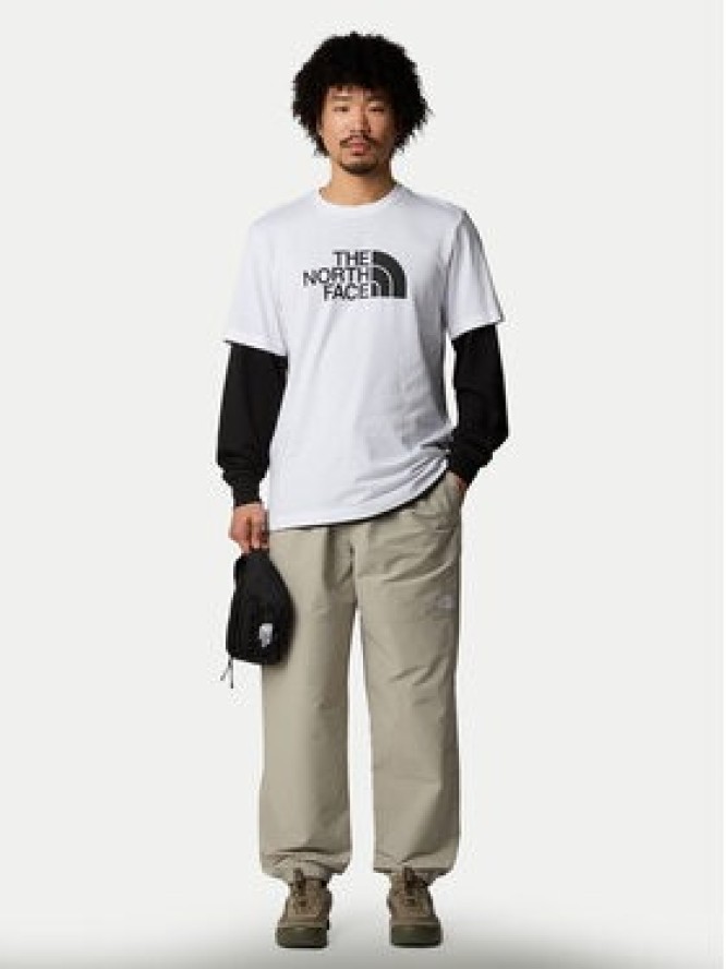 The North Face T-Shirt Easy NF0A8A6C Biały Regular Fit