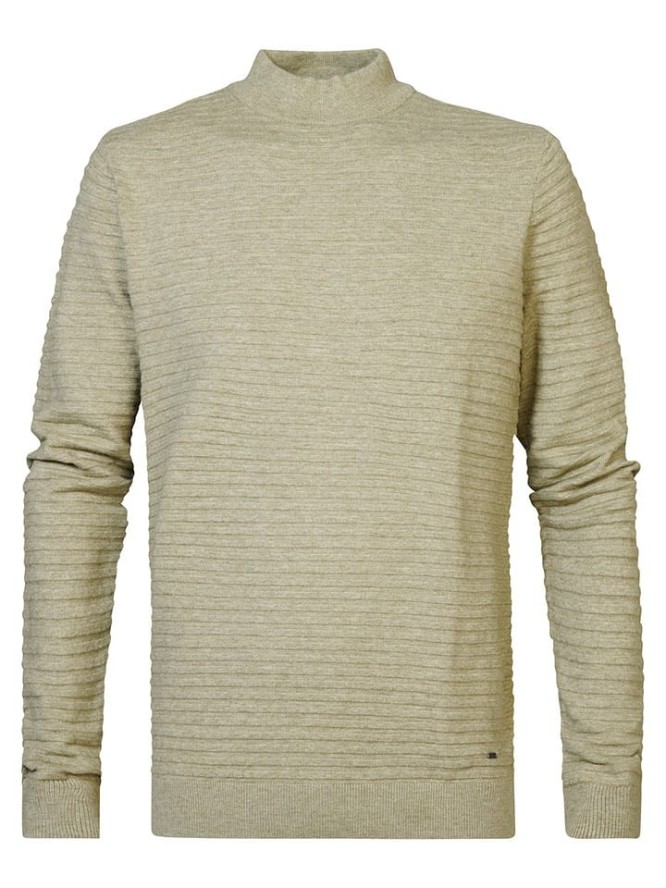 Petrol Industries Sweter w kolorze oliwkowym rozmiar: M