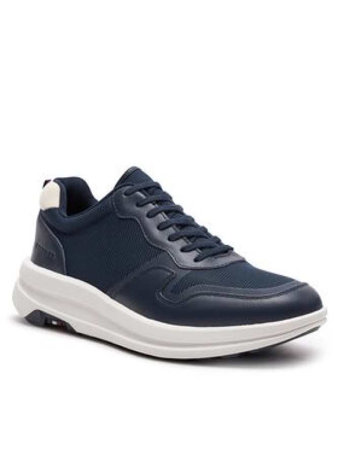 Tommy Hilfiger Sneakersy Hilfiger Mix Chunky Hybrid Shoe FM0FM04994 Granatowy