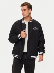 Vans Kurtka bomber Scuttle VN000HMN Czarny Regular Fit