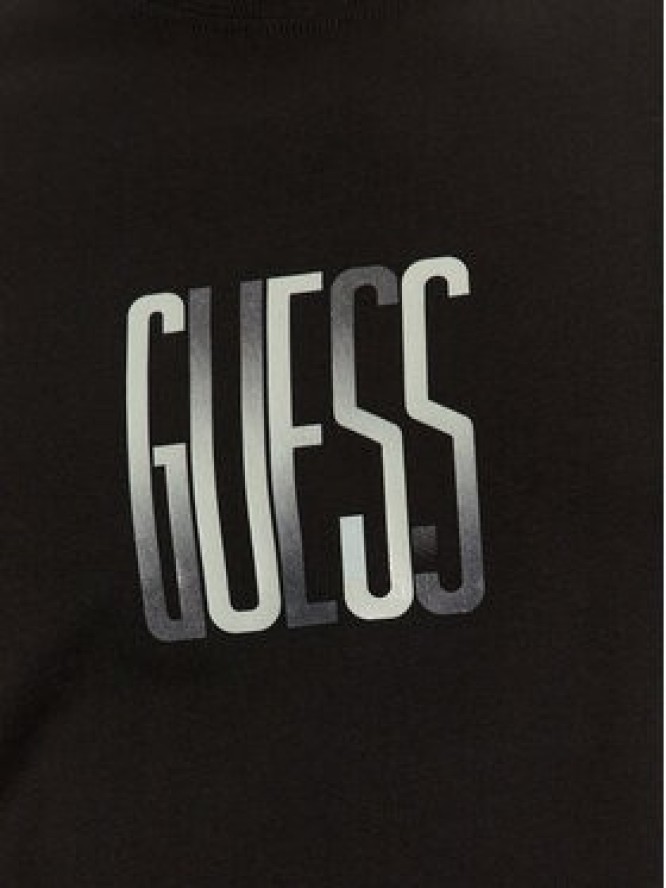 Guess T-Shirt M4BI33 J1314 Czarny Slim Fit