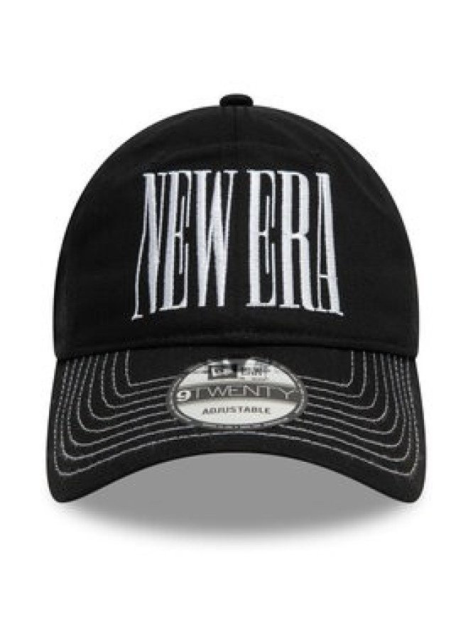 New Era Czapka z daszkiem Wordmark 9TWENTY 60595443 Czarny