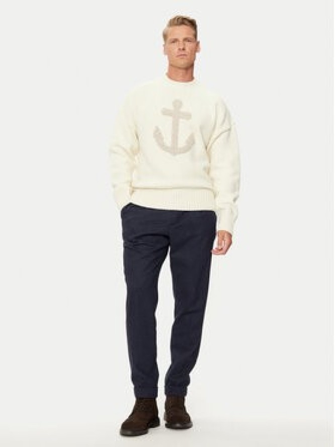 Paul&Shark Sweter 14311077 Biały Regular Fit