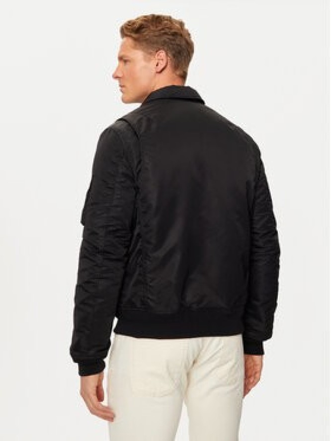 SCHOTT N.Y.C. Kurtka bomber 210100RS Czarny Regular Fit