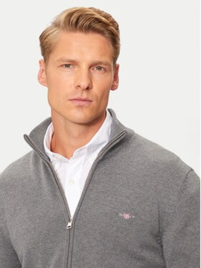 Gant Sweter 8030164 Szary Regular Fit