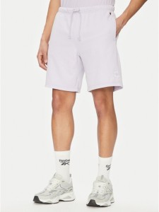 Champion Szorty sportowe 221179 Fioletowy Regular Fit