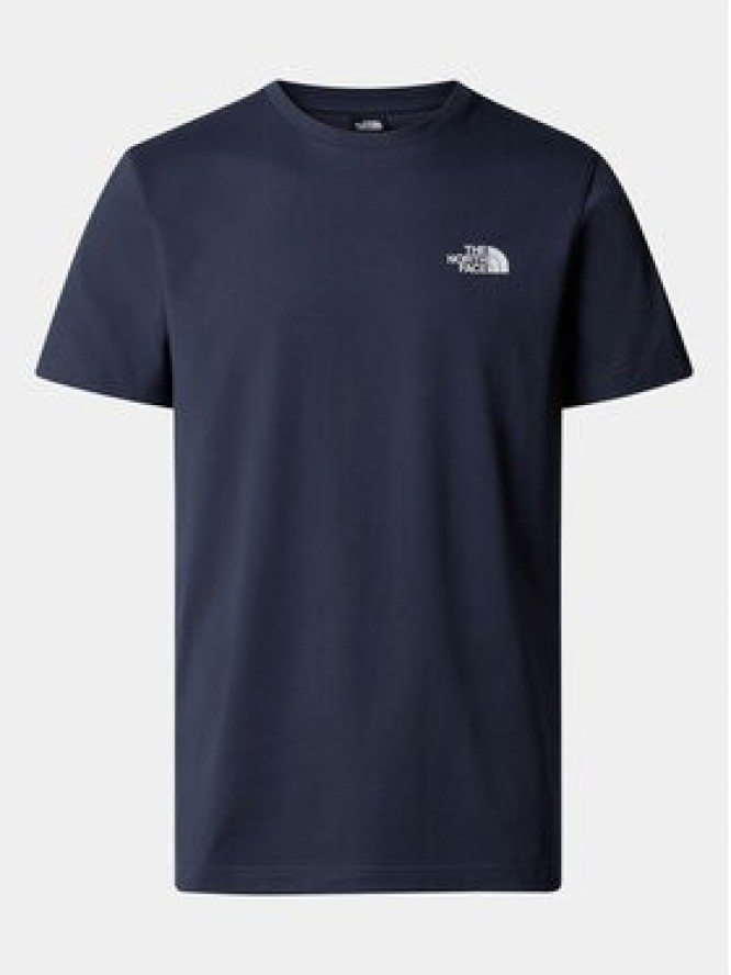 The North Face T-Shirt Simple Dome NF0A87NG Granatowy Regular Fit