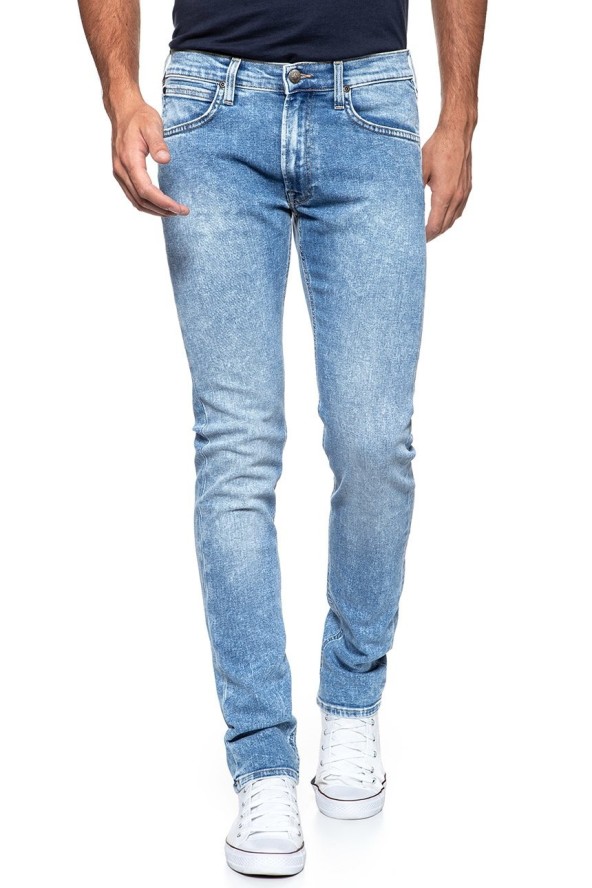 LEE LUKE MĘSKIE SPODNIE JEANSOWE JEANSY DŻINSY URBAN MID L719ROUT