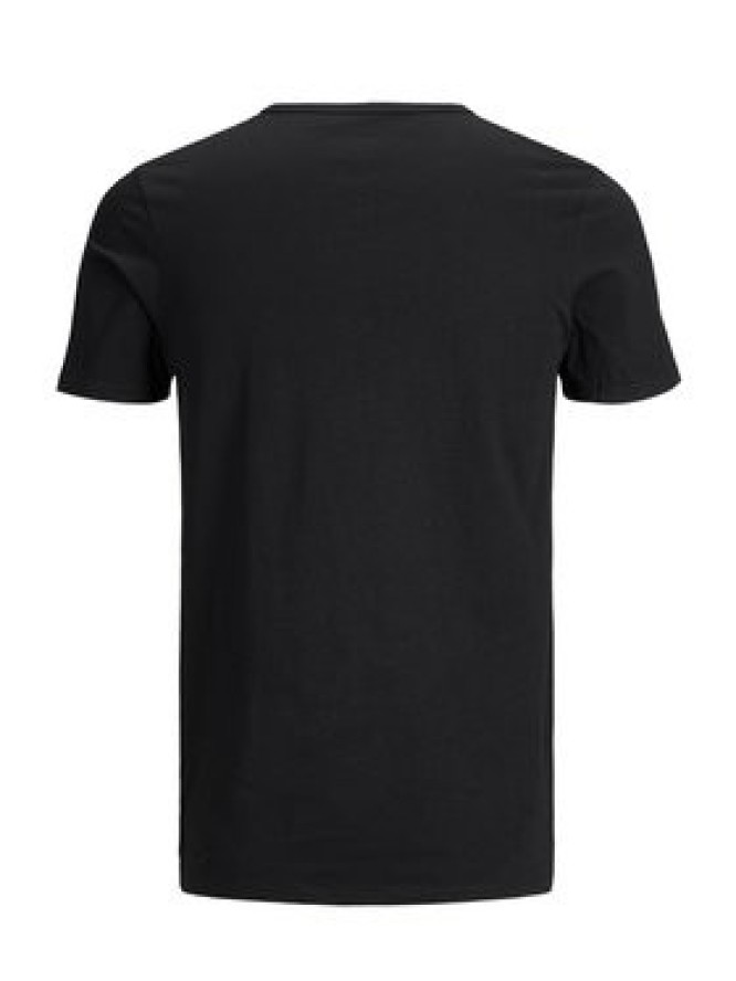 Jack&Jones Komplet 2 t-shirtów Basic 12133914 Czarny Slim Fit